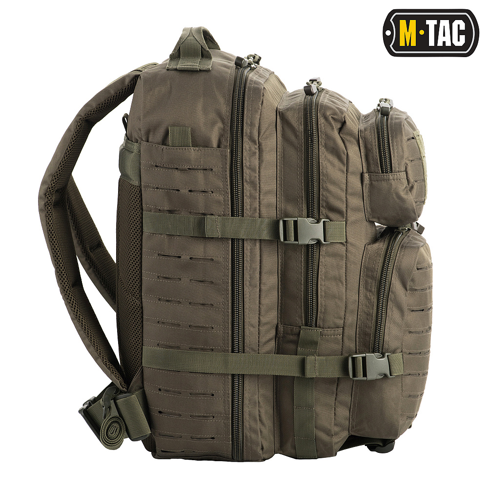 Рюкзак M-Tac Large Assault Pack Laser Cut Olive Фото 3